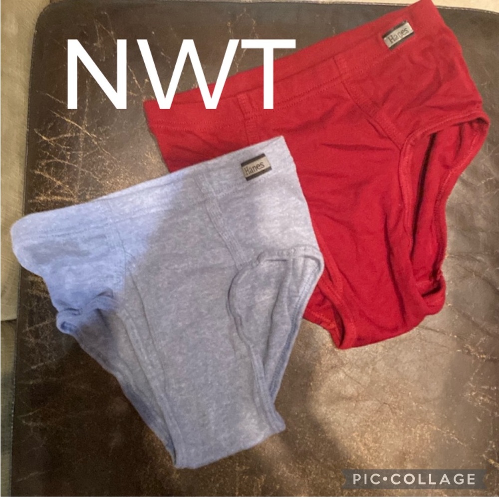 New! Hanes briefs 2 pack